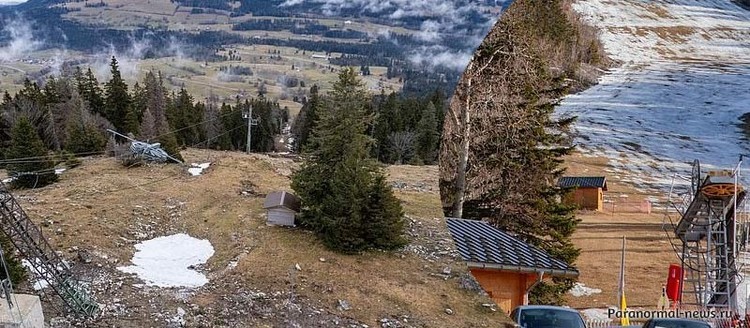 Европейские горнолыжные курорты лишились снега из