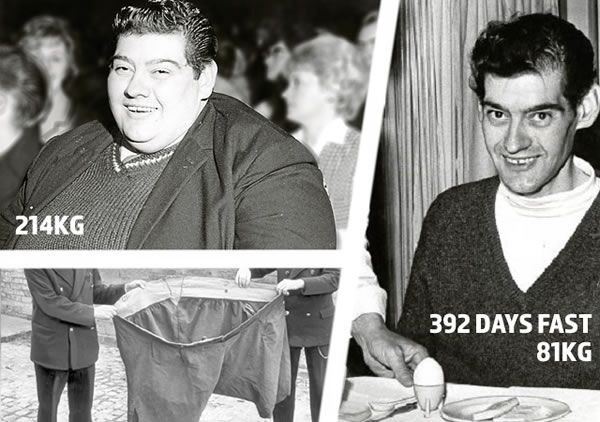 Реальная история о человеке, который не принимал пищу 382 дня и не умер
 
 
 