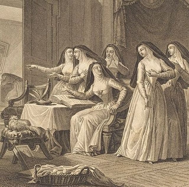 История о французском монастыре, захваченном демонами, вселившимися в монахинь